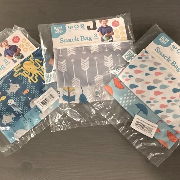 Six Bumpkins Reusable Bags - Picture 1 of 5